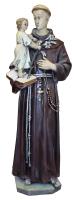Beeld 65 Cm H Antonius Gekleurd Beeld 65 Cm H Antonius Gekleurd