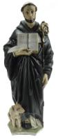 Statue 45 Cm St Bernard Decoree