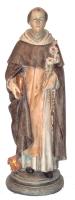 Beeld 42 Cm H Dominiek Gekleurd Beeld 42 Cm H Dominiek Gekleurd