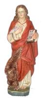 Statue 30 Cm St Jean Evangeliste Decoree