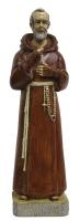 Statue 30 Cm St Padre Pio Decoree