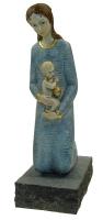 Beeld Gestyleerde Madonna / Knielend Beeld Gestyleerde Madonna / Knielend