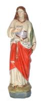 Beeld 30 Cm H Lucia Gekleurd Beeld 30 Cm H Lucia Gekleurd