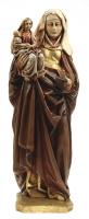 Statue 35 Cm Ste Anne Trinitaire Decoree