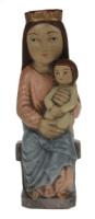 Statue 20 Cm Vierge Espagnole Decoree