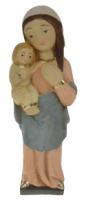 Statue 20 Cm Vierge Espagnole Decoree