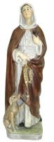 Beeld 30 Cm H Margaretha De Cortone Gekleurd Beeld 30 Cm H Margaretha De Cortone Gekleurd
