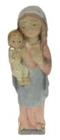 Statue 14 Cm Vierge Espagnole Decoree